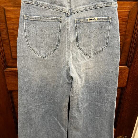 Rolla's High Rise Wide Leg Jeans size 24 NWT's Blu Jeans $129 - Picture 9 of 15